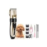 C5 Kırpık 10 In 1 Ayarlanabilir Şarjlı Kedi Köpek Tıraş Makinesi Pet Evcil Hayvan Tüy Kesme Aparatlı