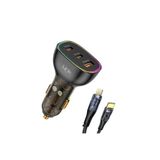 C507 80W 2xpd 30+20W Type-C To Lightning USB Araç Içi Şarj Aleti