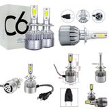 C6 H7 Xenon Led Ampül Beyaz 2 Li 36W 3800Lm Turbo Fan SM01900