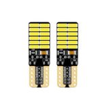 C6 Led Beyaz Renk 24 Ledli 2 Adet T10 Dipsiz Led Ampul Park Ampulü Yüksek Işık Güçlü Canbuslü