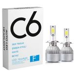 C6 Led Zenon H4 Led Xenon 36W 7600Lm 6500K Far Ampülü Led Işık Ga 504064589