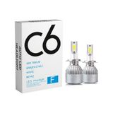 C6 Led Zenon H7 Led Xenon 36W 7600Lm 6500K Far Ampülü Led Işık Ga