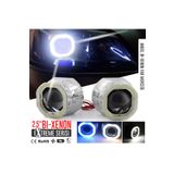 C9 Bi-xenon Far Merceği Universal 2.5" Kare Angel Uyumlu