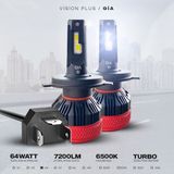 C9 H4 Vision Plus GİA CSP Led Xenon Far Ampulü 64W 7200 LM