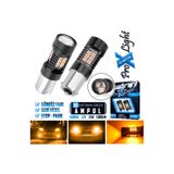 C9 P21w 1156 Ba15s Turuncu Tek Duy Park Stop Geri Vites Gündüz Far Ampülü 144 Led