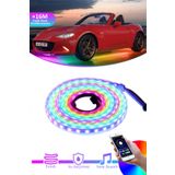 C9 Rgb Led Aydınlatma Şerit Led App Kontrollü Araç Altı