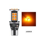 C9 T15 24 LED Universal Turuncu Renk Park Geri Vites Ampulü
