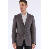 C9054 Dewberry Erkek Ceket-Bordo - 6 Drop - XL