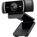 C922 Web Kamerası, 1080P/30 Fps Çözünürlük, Rightlight 2 Ile Otomatik Işık Düzeltme, Çift Gürültü Önleyici Mikrofon, Xsplit Lisanslı, Siyah