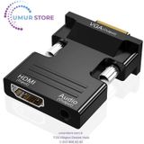 Ca-4623 Hdmı To Vga Sesli Dönüştürücü Adaptör