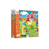 CA Games 150 Parça Canlı Desenli 34x24cm Çocuk Puzzle Yapboz Serisi (Çiftlik)
