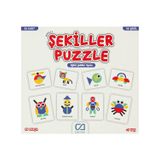CA Games 19 Parça Şekiller Puzzle