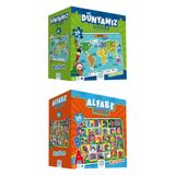 CA Games (5025-5027) 2'li Yer Puzzle Seti