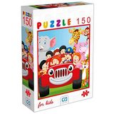 CA Games 6103 150 Parça 34 x 24 cm Hayvanlar Puzzle