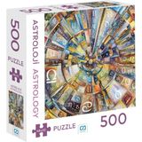 Ca Games Astroloji 500 Parça 2,2mm Kalınlık 33X48CM Profesyonel Hobi Puzzle Yapboz Serisi