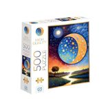 CA Games Ay ve Manzara 500 Parça 2,2mm Kalınlık 33x48cm Profesyonel Hobi Puzzle Yapboz Serisi