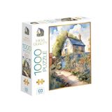 CA Games Bahçeli Ev 1000 Parça 2,2mm Kalınlık 48x68cm Profesyonel Hobi Puzzle Yapboz Serisi