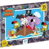Ca Games C&a Games Kral Şakir Lisanslı 35 Parça Frame Puzzle