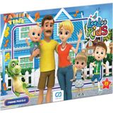 Ca Games C&a Games Looloo Kids-2 Lisanslı 35 Parça Frame Puzzle