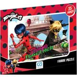 Ca Games C&a Games Miraculous Lisanslı 35 Parça Frame Puzzle