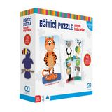 CA Games CA5028 Eğlenceli Neşeli Hayvanlar 36 Parça Puzzle