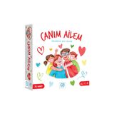 Ca Games Canım Ailem 7+ Yaş Çocuklar Için 72 Kartlı Eğlenceli 2-4 Kişilik Aile Kutu Oyunu