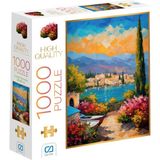 CA Games Çiçekli Veranda 1000 Parça 2,2mm Kalınlık 48x68cm Profesyonel Hobi Puzzle Yapboz Serisi