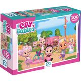 Ca Games Cry Babies Lisanslı 100 Parça 34X24CM Çocuk Puzzle Yapboz Serisi