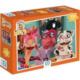 Ca Games Dedektif Reptır Lisanslı 100 Parça 34X24CM Çocuk Puzzle Yapboz Serisi
