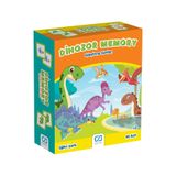 CA Games Dinozor Memory 3+ Yaş Çocuklar için 48 Kartlı Eğitici ve Eğlenceli Eşleştirme Kartları