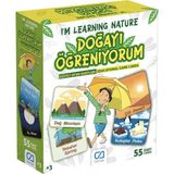 Ca Games Doğayı Öğreniyorum Türkçe-Ingilizce Destekli 29 Kartlı Eğitici Çocuk Oyun Kartları