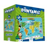 CA Games Dünyamız 24 Parça Puzzle
