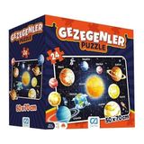 CA Games Eğitici 24 Parça Gezegenler Puzzle 50x70 cm 3 Yaş ve Üzeri Zeka Geliştirici Oyuncak