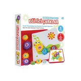 CA Games Eğitici Çarklar 3+ Yaş Çocuklar için 12 Resim 7 Çarklı Eğlenceli ve Eğitici Aktivite Oyunu, SM-CA-OYUN-EGITICICARKLAR-6016