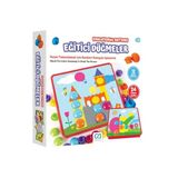 CA Games Eğitici Düğmeler 3+ Yaş Çocuklar için 12 Resim 24 Düğme Eğlenceli ve Eğitici Aktivite Oyunu, SM-CA-OYUN-EGITICIDUGMELER-6017