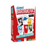 CA Games Eğlenceli Bardaklar 3+ Yaş Üzeri için 2-4 Kişilik Eğitici ve Eğlenceli Aile Kutu Oyunu SM-CA-OYUN-EGLENCELIBARDAKLAR-5185