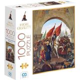 Ca Games Fatih Sultan Mehmet 1000 Parça 2,2mm Kalınlık 48X68CM Profesyonel Hobi Puzzle Yapboz Serisi