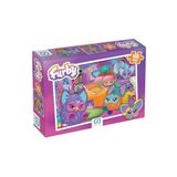 Ca Games Furby Lisanslı 100 Parça 34X24CM Çocuk Puzzle Yapboz Serisi