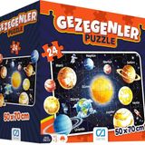 CA Games Gezegenler 24 Parça Yer Puzzle