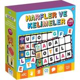 Ca Games Harfler Ve Kelimeler 3+ Yaş Çocukları Için 120 Harfli Görselli Eğitici Eşleştirme Oyunu