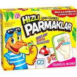 Ca Games Hızlı Parmaklar 3+ Yaş Çocuklar Için 36 Kartlı Süper Eğlenceli Eğitici El Beceri Kutu Oyunu
