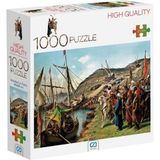 Ca Games Istanbul'un Fethi 1000 Parça 2,2mm Kalınlık 48X68CM Profesyonel Hobi Puzzle Yapboz Serisi