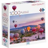 Ca Games Kapadokya 1000 Parça 2,2mm Kalınlık 48X68CM Profesyonel Hobi Puzzle Yapboz Serisi