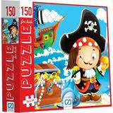 Ca Games Korsanlar 150 Parça 34X24CM Çocuk Puzzle Yapboz Serisi