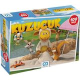 CA Games Kuzucuk 100 Parçalı Puzzle 4+ Yaş Eğlenceli Tasarım ve Karakter Temalı Oyun