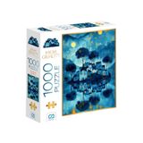 Ca Games Mavi Evler 1000 Parça 2,2mm Kalınlık 48X68CM Profesyonel Hobi Puzzle Yapboz Serisi