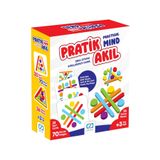 CA Games Pratik Akıl 3+ Yaş Çocuklar için 36 Parça 70 Görselli Eğitici Şekil Oluşturmalı Zeka Oyunu SM-CA-OYUN-PRATIKAKIL-5268
