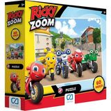 Ca Games Ricky Zoom Lisanslı 60 Parça 34X24CM Çocuk Puzzle Yapboz Serisi
