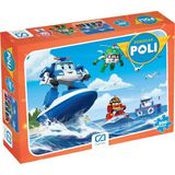 Ca Games Robocar Poli Lisanslı 200 Parça 33X48CM Çocuk Puzzle Yapboz Serisi