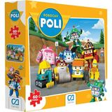 Ca Games Robocar Poli Lisanslı 60 Parça 34X24CM Çocuk Puzzle Yapboz Serisi